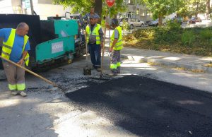 Спешните ремонти на улици в Шумен текат с пълна пара