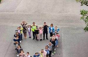 Урок по безопасност на пътя за децата в СУ „Йоан Екзарх Български“