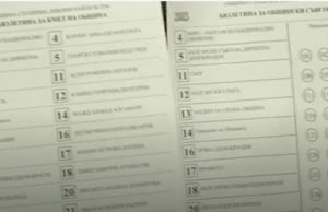 ЦИК показа хартиените бюлетини за местния вот, най-дълги са във Варна и София