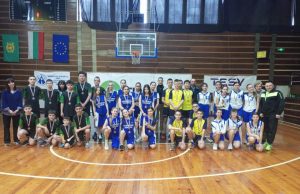 Пет тима на Математическата продължават в зоналните ученически игри по баскетбол