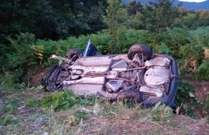 Тежка катастрофа край Крайгорци, ампутираха крака на водача!