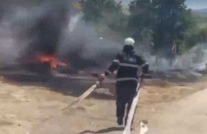 Четири пожара горят в областта, в Пристое пламъците са близо до имоти