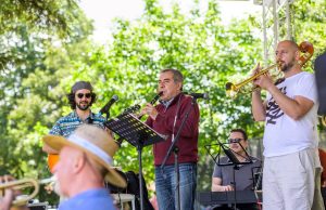 Джазмени на сцената на „Лято Арт“