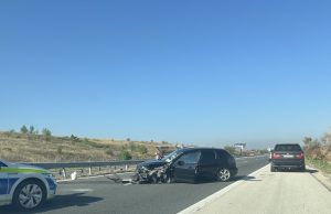 Катастрофа затруднява движението към Шумен на АМ „Хемус“