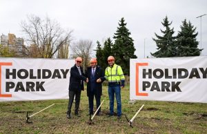 Направиха първа копка на разширението на „Холидей парк“