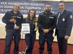 Йоана Йорданова е втора в националния турнир „Пътен полицай на годината“