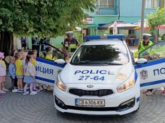 Открит урок по пътна безопасност в детска градина